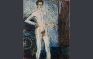 "Nude Self Portrait with Palette", de Richard Gerstl/ Photo Credits: Leopold Museum, Private Foundation, Viena