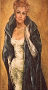Entre sus mejores cuadros, está el retrato que le hizo a la actriz Joan Crawford