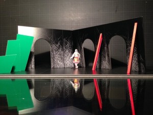 El escenario, creado por Edouard Laug, representa una arquería gótica/ Photo Credits: Edouard Laug
