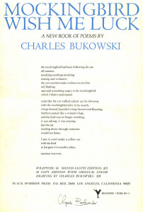 La nostalgia es el hilo conductor de la creación de Charles Bukowski