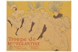 Toulouse-Lautrec desarrolló con sus carteles un compendio de la vida nocturna en la capital del país de La Marsellesa