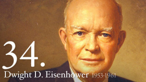 Dwight D. Eisenhower era el presidente que gobernaba USA durante el caso del U-2