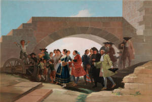 Goya se situó entre las preferencias de la Corte con sus escenas costumbristas/ Photo Credits: "La boda", Museo del Prado