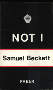 en "Not I", Samuel Beckett utilizó a Billie Whitelaw como boca reflexiva