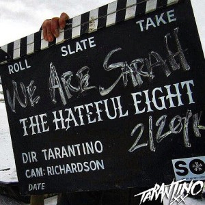 Quentin Tarantino inició el rodaje el pasado invierno/ Photo Credits: facebook.com/thehatefulofficialpage