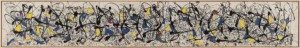 Jackson Pollock hizo del action painting y del drip painting dos estilos necesarios para definir la experiencia visual/ Photo Credits: Summertime: Number 9A, 1948 