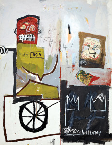 Jean-Michel Basquiat encadenó su visión artística al pulso activo de Nueva York/ Photo Credis: Número 4, Foto de Jason Wyche, Colección de Andre Sakhai