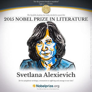 La Academia sueca destacó la capacidad de Svetlana Alexiévich para dar voz a los que sufren